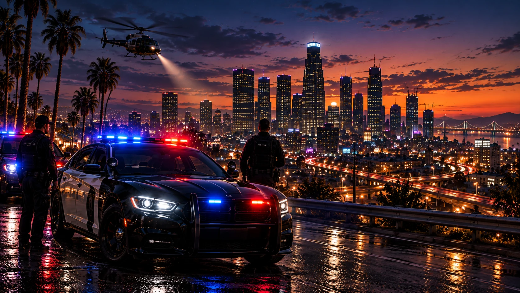 Policijos veikla Los Santos mieste